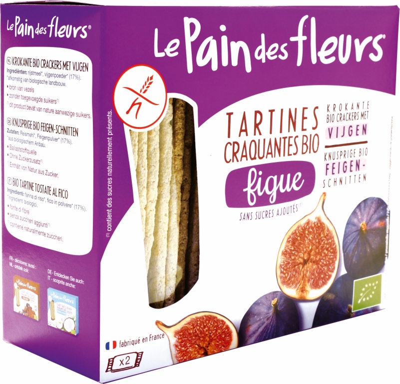 Tartine crocante orez smochine eco 150g - LE PAIN DES FLEURS