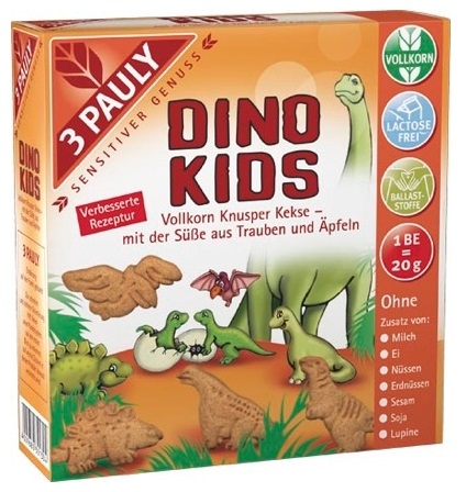 Biscuiti crocanti integrali grau suc struguri DinoKids 125g - 3 PAULY