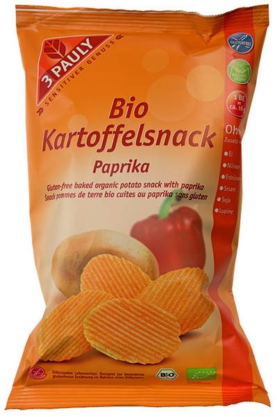 Chips cartofi paprika eco 85g - 3 PAULY