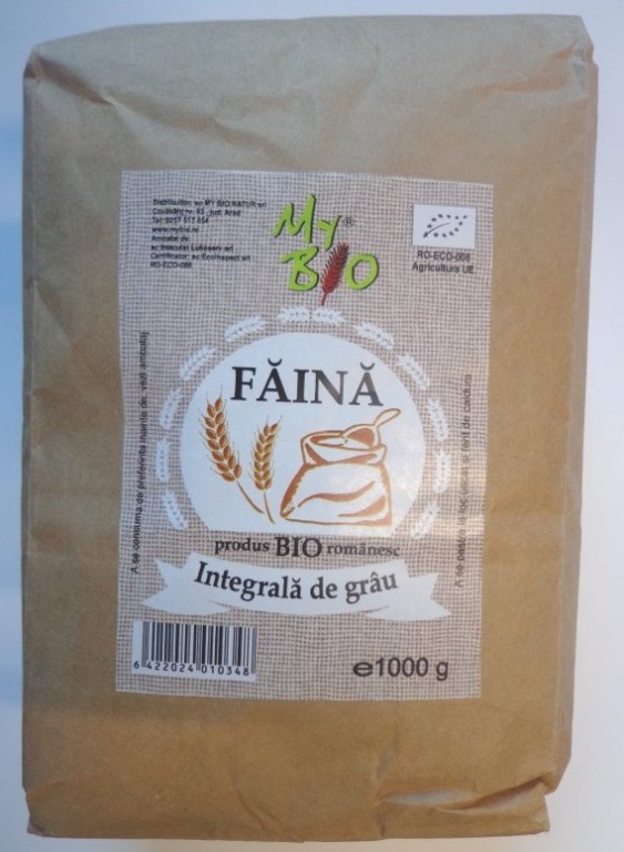 Faina grau integral bio 1kg - MY BIO