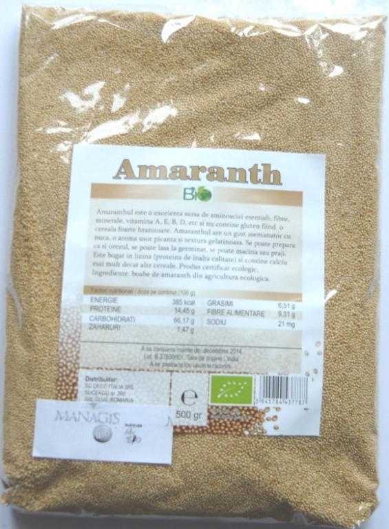 Amarant boabe eco 500g - DECO ITALIA