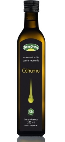 Ulei canepa virgin eco 250ml - NATURGREEN