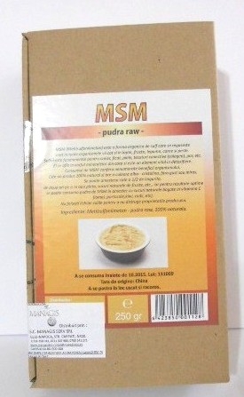 Pulbere MSM 250g - DECO ITALIA