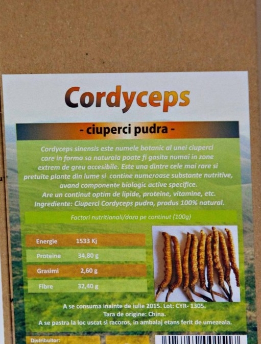 Pulbere cordyceps 100g - DECO ITALIA