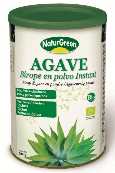 Pulbere sirop agave bio 500g - NATURGREEN