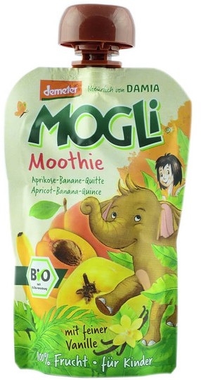 Piure caise banane gutui 100g - MOGLI