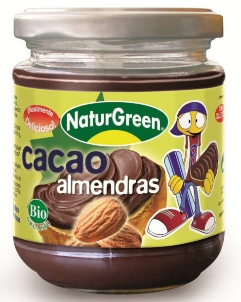 Crema desert migdale cacao raw eco 200g - NATURGREEN