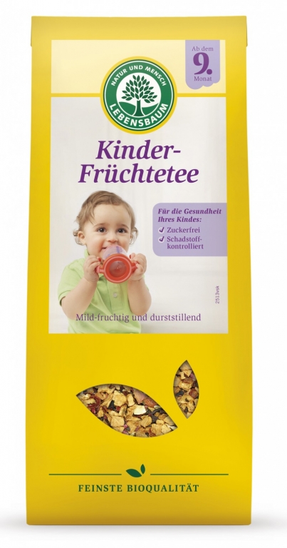 Ceai fructe bebe +9luni  100g - LEBENSBAUM