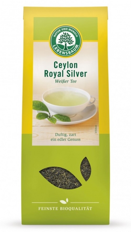 Ceai alb ceylon royal silver eco 40g - LEBENSBAUM