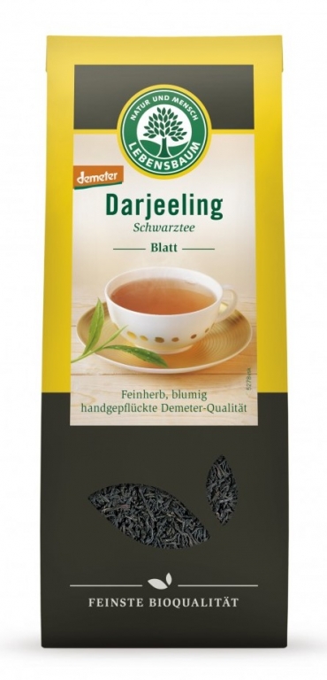 Ceai negru darjeeling eco 100g - LEBENSBAUM