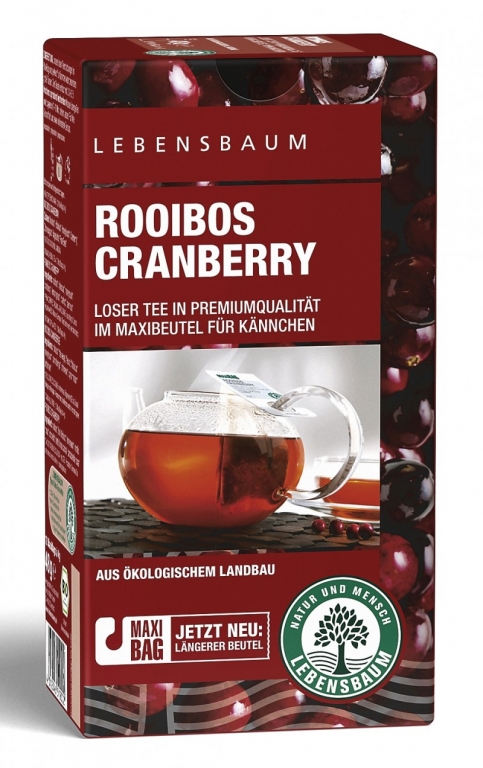 Ceai rooibos merisor eco 12dz - LEBENSBAUM