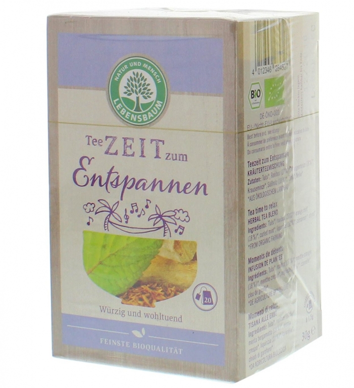 Ceai fa~ti timp pt relaxare eco 20dz - LEBENSBAUM