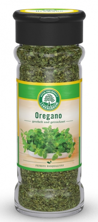 Condiment oregano tocat solnita sticla eco 10g - LEBENSBAUM