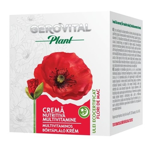 Crema nutritiva multivitamine flori mac 50ml - GEROVITAL PLANT