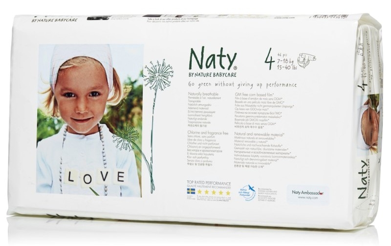 Scutece eco nr4 {7~18kg} 46b - NATY