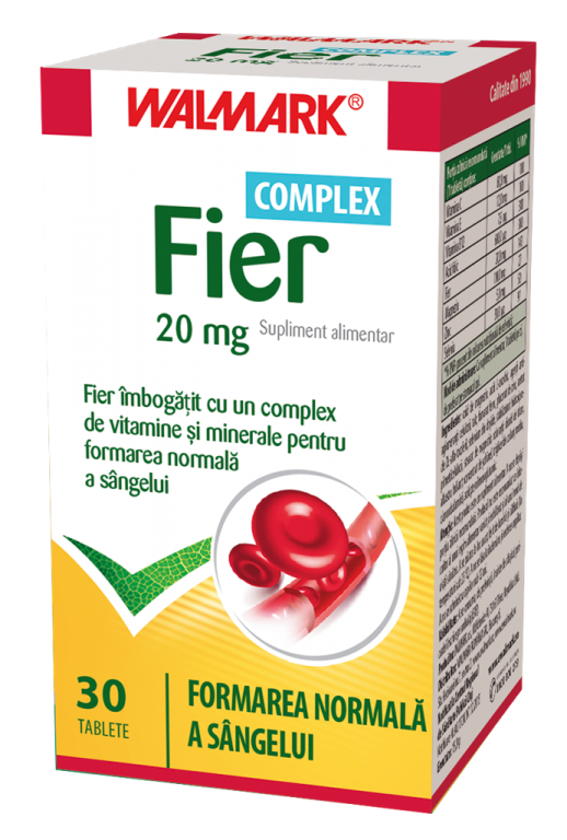 Fier complex 20mg 30cp - WALMARK