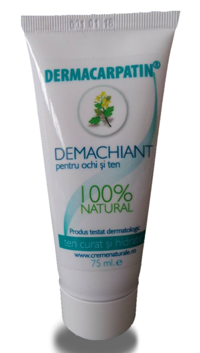 Crema demachiant ochi ten 75ml - DERMACARPATIN