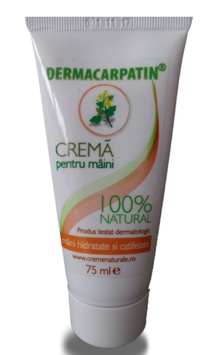 Crema maini hidratate catifelate 75ml - DERMACARPATIN