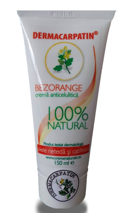 Crema anticelulita Bezorange 150ml - DERMACARPATIN