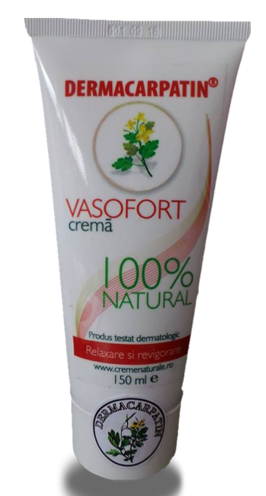 Crema varice Vasofort 150ml - DERMACARPATIN