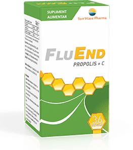 FluEnd propolis C 36cps - SUN WAVE PHARMA