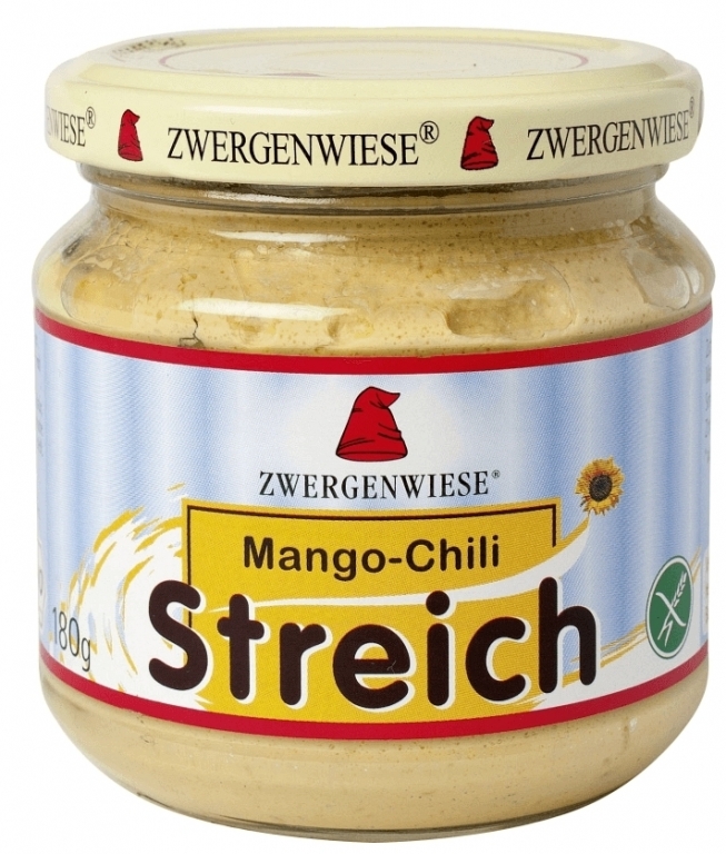 Pate vegetal fl soarelui mango chilli eco 180g - ZWERGENWIESE