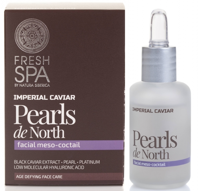 Cocktail facial noapte perle nord caviar imperial Fresh Spa 30ml - NATURA SIBERICA