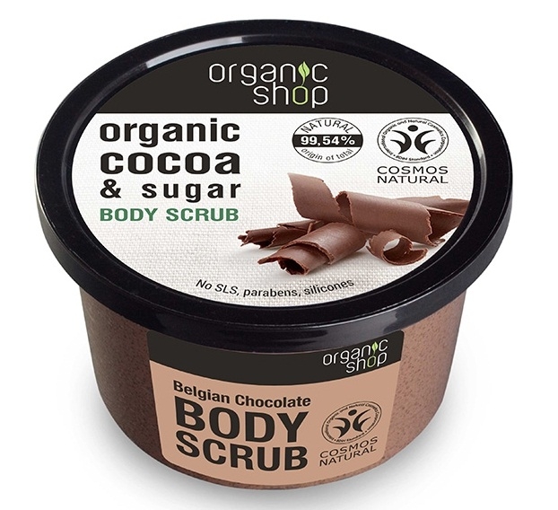 Scrub corp zahar unt cacao 250ml - ORGANIC SHOP