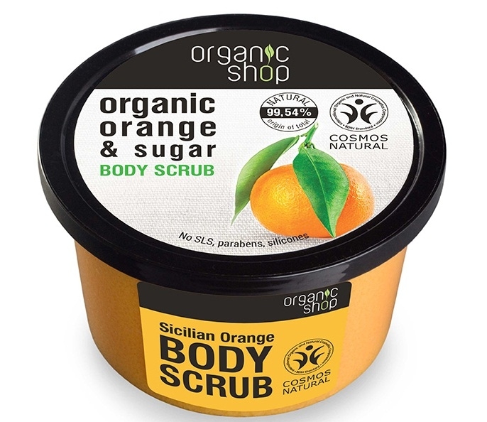 Scrub corp zahar portocale 250ml - ORGANIC SHOP