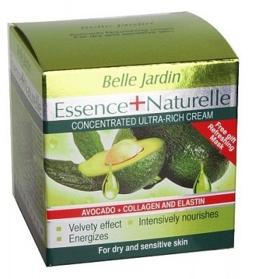 Crema ultranutritiva ulei avocado ten uscat 50ml - BELLE JARDIN