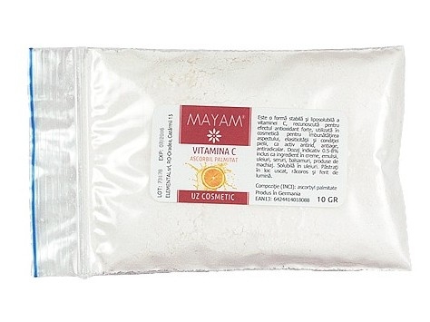 Vitamina C [ascorbyl palmitate] uz cosmetic 10g - MAYAM