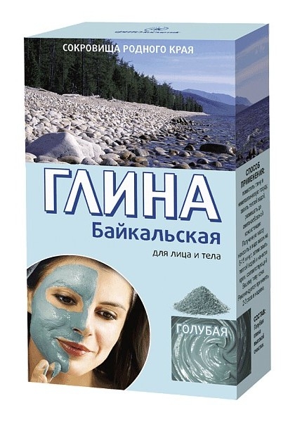 Pudra argila albastra Baikal efect rejuvenant 100g - FITOKOSMETIK