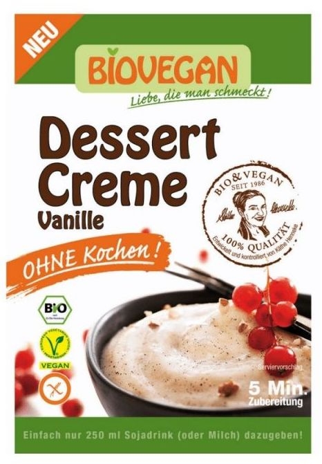 Praf desert cremos vanilie fara fierbere eco 52g - BIOVEGAN