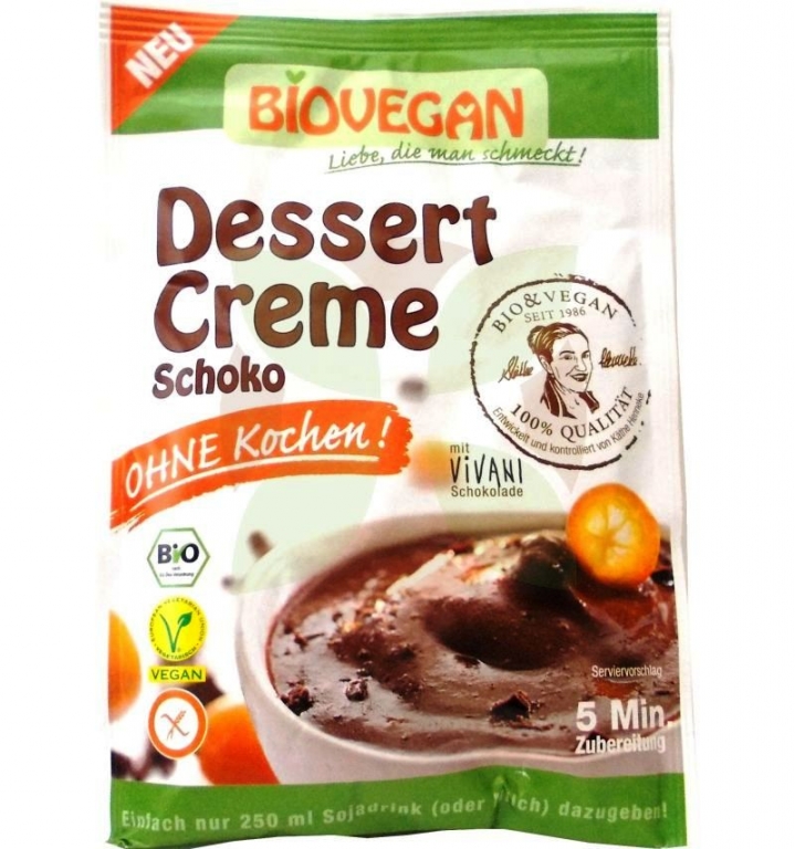 Praf desert cremos ciocolata bio 68g - BIOVEGAN