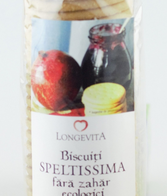 Biscuiti speltissima fara zahar eco 200g - LONGEVITA