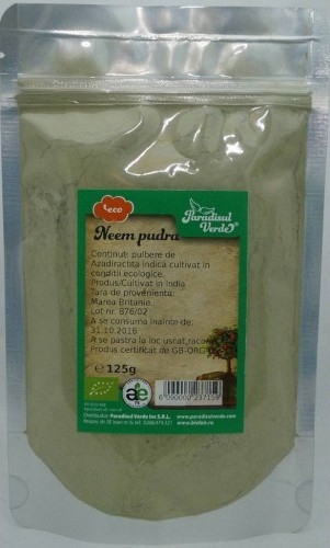 Pulbere neem S eco 125g - PARADISUL VERDE