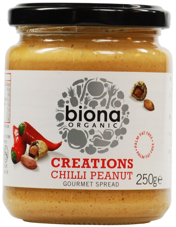 Crema aperitiv arahide chilli 250g - BIONA