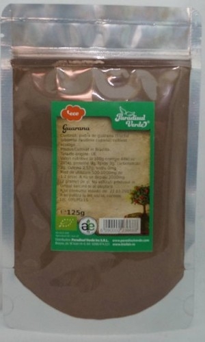 Pulbere guarana ET eco 125g - PARADISUL VERDE