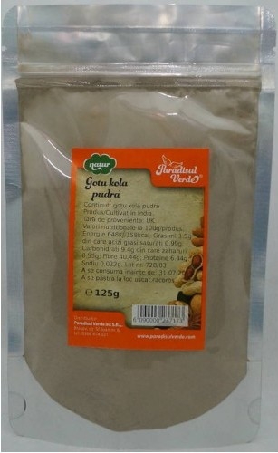 Pulbere gotu kola ET natur 125g - PARADISUL VERDE