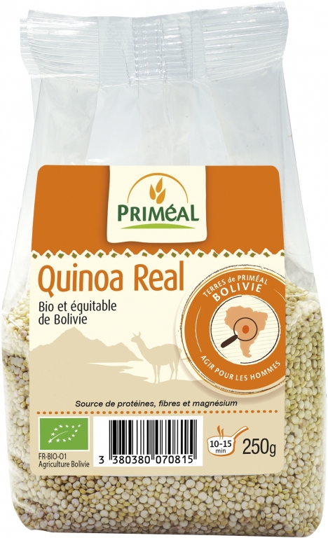 Quinoa alba boabe eco 250g - PRIMEAL