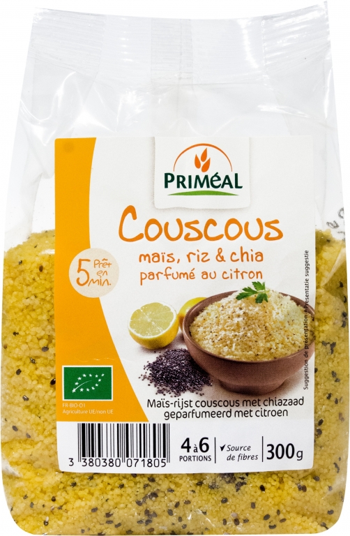 Cuscus porumb orez chia lamaie eco 300g - PRIMEAL