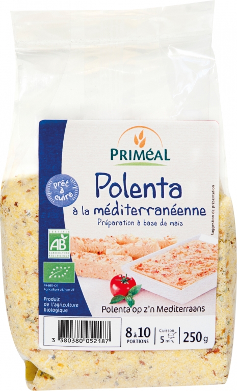 Polenta mediteraneana eco 250g - PRIMEAL