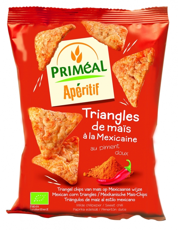 Triunghiuri mexicane porumb chilli eco 50g - PRIMEAL