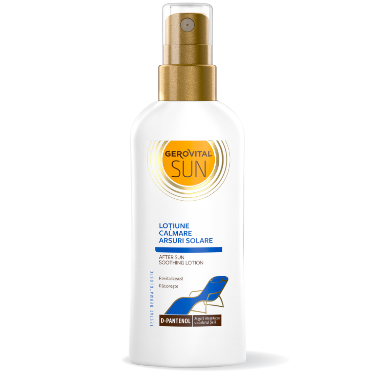 Lotiune calmare arsuri solare 150ml - GEROVITAL SUN