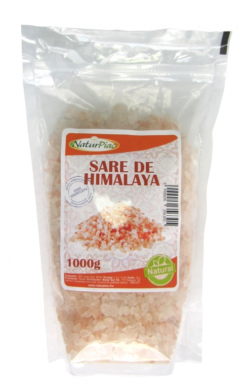 Sare roz cristale Himalaya 1kg - NATURPIAC