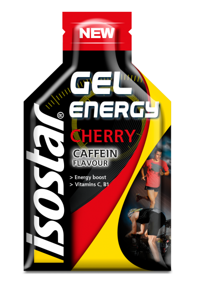 Gel energizant cafeina cirese 35g - ISOSTAR