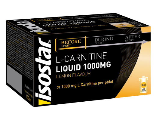 Fiole L carnitina 1000mg lamaie 15x10ml - ISOSTAR