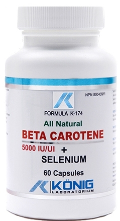 Beta Caroten seleniu 60cps - KONIG