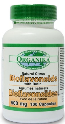 Bioflavonoizi citrice rutin 500mg 100cps - ORGANIKA HEALTH