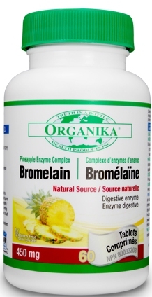 Bromelaina forte 60cps - ORGANIKA HEALTH